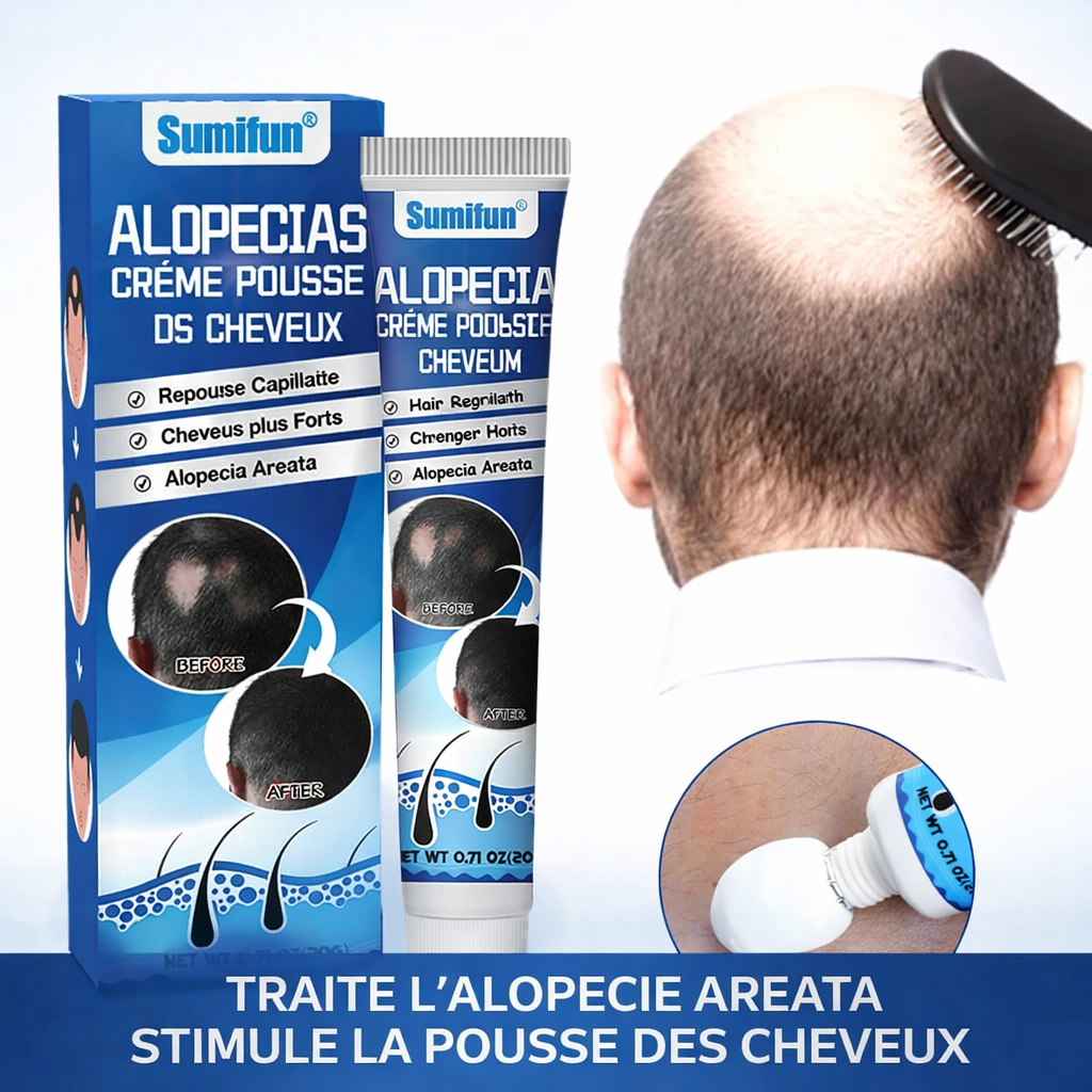 Crème Repousse Cheveux Anti-Chute