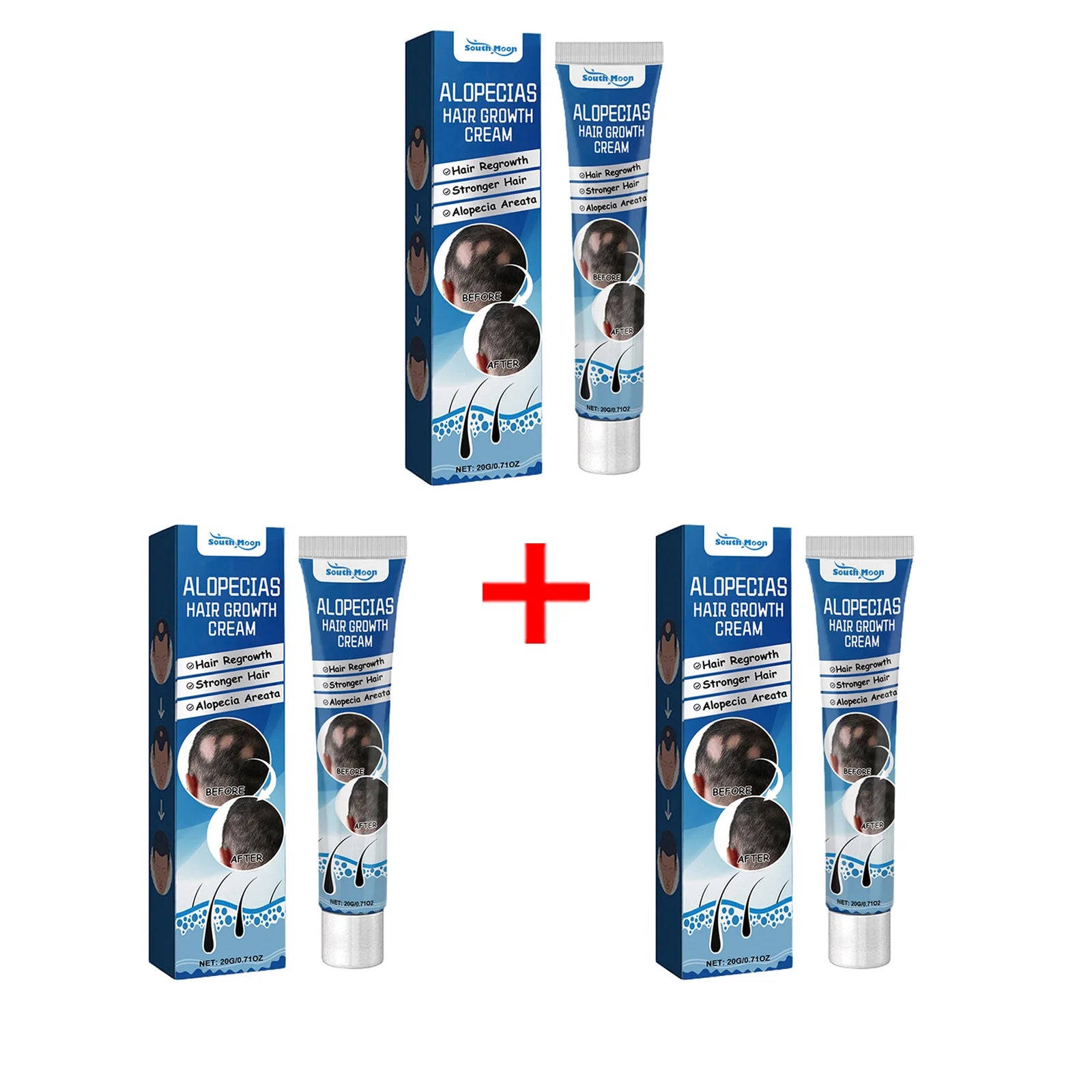Crème Repousse Cheveux Anti-Chute